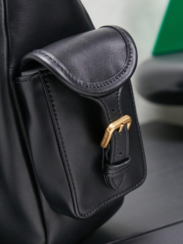 Miu Miu Women's Vintage-Style Biker Shoulder Bag