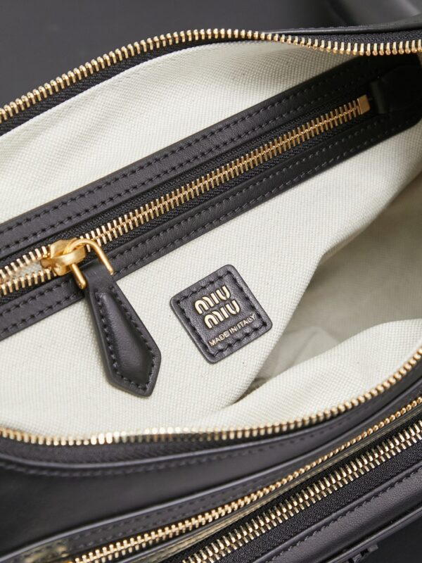 Miu Miu Women's Vintage-Style Biker Shoulder Bag
