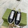 sy_no_99A936E71EA7CB62804C3B92AD336B8B_1 Gucci Ace Black GG Embossed Leather Sneakers
