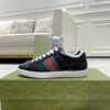 sy_no_99A936E71EA7CB62804C3B92AD336B8B_2 Gucci Ace Black GG Embossed Leather Sneakers