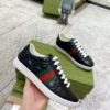 sy_no_99A936E71EA7CB62804C3B92AD336B8B_5 Gucci Ace Black GG Embossed Leather Sneakers