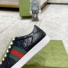 sy_no_99A936E71EA7CB62804C3B92AD336B8B_6 Gucci Ace Black GG Embossed Leather Sneakers