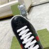sy_no_99A936E71EA7CB62804C3B92AD336B8B_7 Gucci Ace Black GG Embossed Leather Sneakers