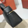 Loro Piana Extra Bag 23 – Saddle Leather Handbag (Black)