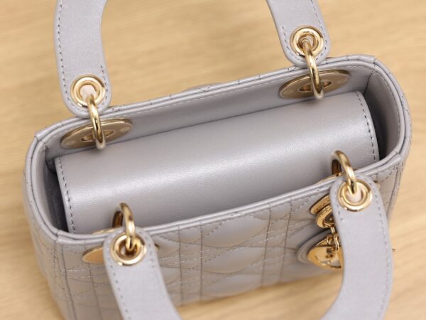 sy_no_9A1B70FCB652183BA09796BE9517F92B_5 Dior Mini Lady Dior Bag in Lambskin with Gold Hardware (3-Slot Size)