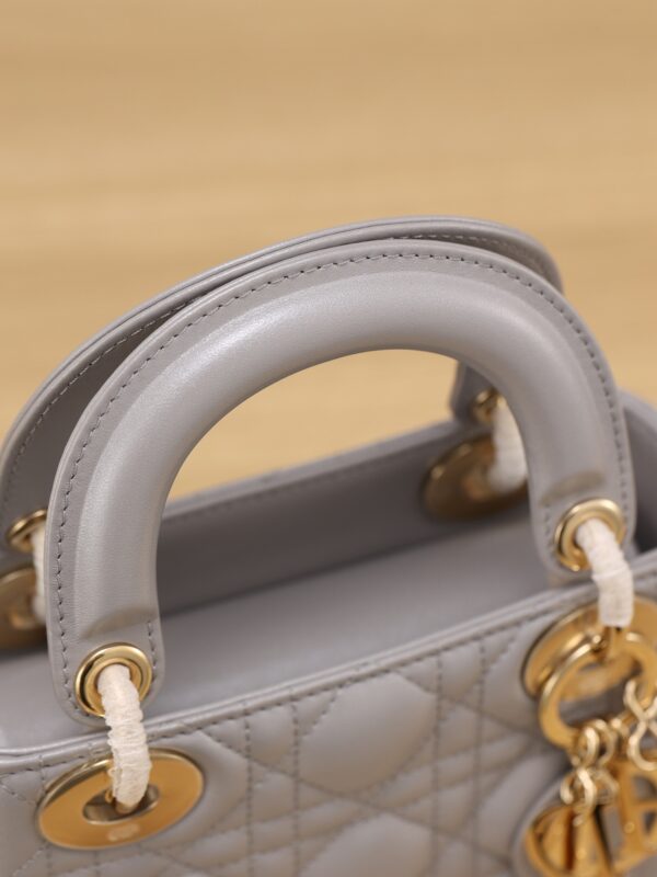 sy_no_9A1B70FCB652183BA09796BE9517F92B_6 Dior Mini Lady Dior Bag in Lambskin with Gold Hardware (3-Slot Size)