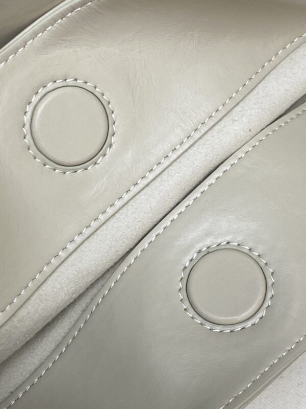 sy_no_9A3A69CC38C488D74C545E263A9E652C_6 YSL Waxed Leather Chain Hobo Bag – Ivory & Gold