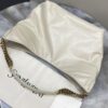 sy_no_9A3A69CC38C488D74C545E263A9E652C_8 YSL Waxed Leather Chain Hobo Bag – Ivory & Gold