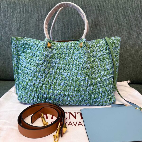 Valentino Women's Woven Tote Bag – Spring/Summer 2025