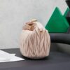 Pink Matelassé Wander Mini Handbag