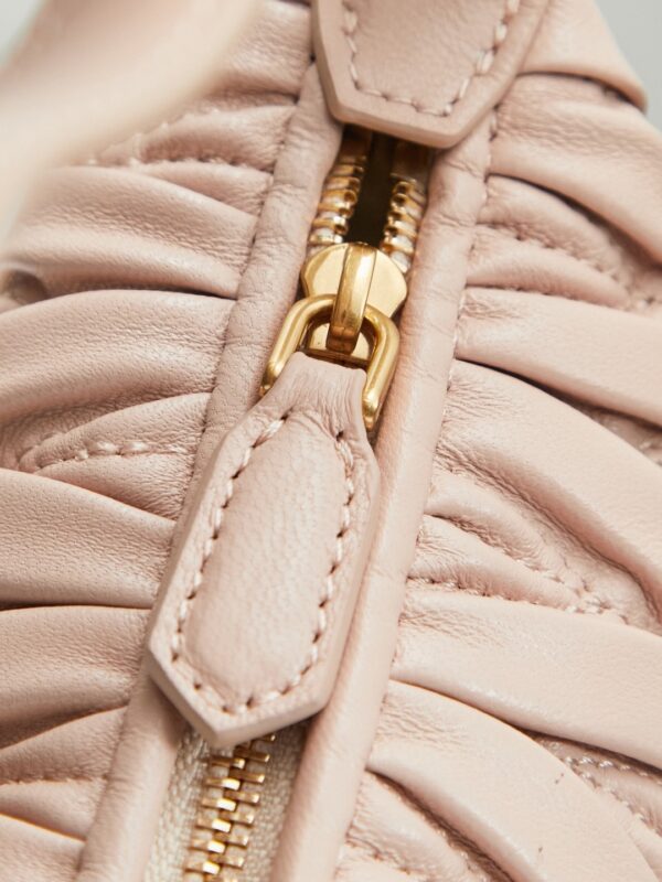 Pink Matelassé Wander Mini Handbag