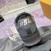 Louis Vuitton LV Trainer Black & Dark Grey Mesh Retro Sneakers