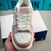 sy_no_9BD08E695416738B5A830E800427E38F_2 Pink & White Monogram Chunky Low-Top Sneakers