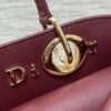 Dior Women's Spring/Summer 2026 New Single-Handle Bow Handbag/Shoulder Bag