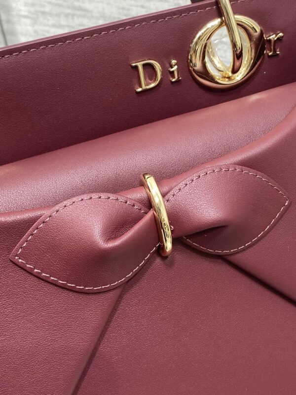 Dior Women's Spring/Summer 2026 New Single-Handle Bow Handbag/Shoulder Bag