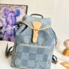 sy_no_9BEE8B3C0084DEFACB7F370EBAC5E312_0 Louis Vuitton Montsouris Backpack – Pharrell Williams Damier Denim 3D