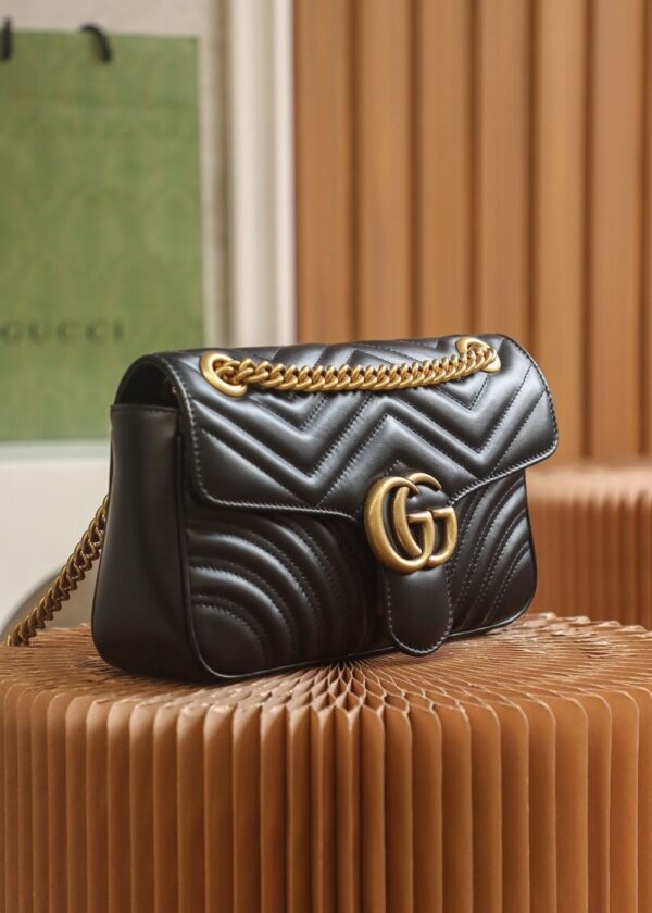 G G Marmont Upgraded Version [Vintage Antique Hardware] Leather