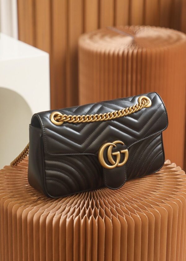 G G Marmont Upgraded Version [Vintage Antique Hardware] Leather