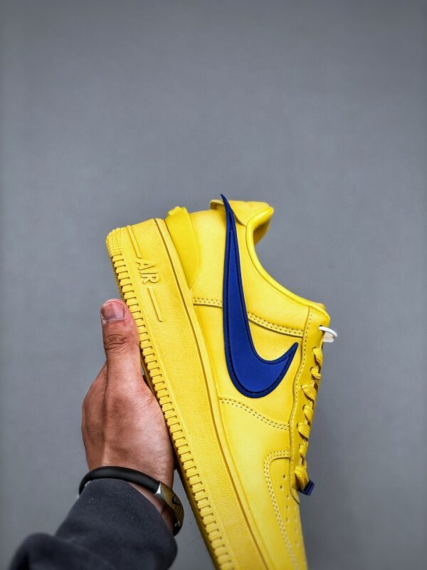 sy_no_9CA901604745F092CF70832781D2213B_5 AMBUSH x Nike Air Force 1 Low "Yellow / Royal Blue"