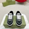 Gucci Screener Graphic Print Black Sneaker – Black / Green & Red