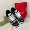 Gucci Screener Graphic Print Black Sneaker – Black / Green & Red