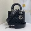 Lady Dior My ABCDior Mini Bag – Black & Silver-Tone Hardware