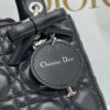 Lady Dior My ABCDior Mini Bag – Black & Silver-Tone Hardware
