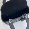 Lady Dior My ABCDior Mini Bag – Black & Silver-Tone Hardware