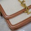 sy_no_9DDA06C4AE04E8CF70CE5BFE387AC767_6 Solferino Box 19cm Bag – Brown Leather & Linen Blend