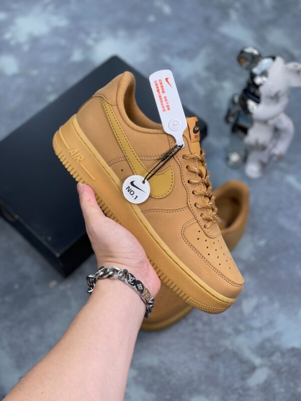 Nike Air Force 1 Low 'Wheat' / 'Flax' – Wheat Suede Casual Sneakers