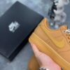Nike Air Force 1 Low 'Wheat' / 'Flax' – Wheat Suede Casual Sneakers
