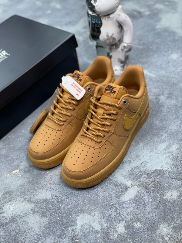 Nike Air Force 1 Low 'Wheat' / 'Flax' – Wheat Suede Casual Sneakers