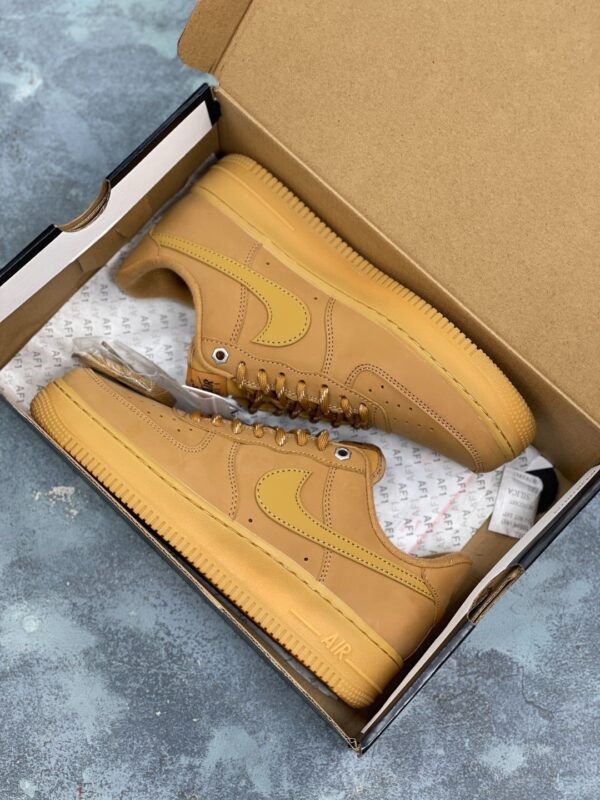 Nike Air Force 1 Low 'Wheat' / 'Flax' – Wheat Suede Casual Sneakers
