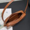 sy_no_9E514FA7F5D24955E13D852E01FFCC98_7 Brown Smooth Leather Rectangular Underarm Camera Bag