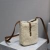 sy_no_9E8E22F692E8DDCF122381CA5BD10F18_2 Le 5A7 Lambswool Phone Bag – Camel & Cream