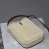 sy_no_9E8E22F692E8DDCF122381CA5BD10F18_8 Le 5A7 Lambswool Phone Bag – Camel & Cream