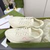 sy_no_9EFA72A7EEB388FAAA6FE9B6494A48B3_4 Gucci Rhyton Leather Sneaker in Off-White with Pink Interlocking G Logo