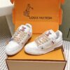 sy_no_9F3C31C8224460E1133D2E780F96EBB2_1 Louis Vuitton LV Skate / LV Trainer Maxi White, Khaki & Burgundy Sneakers