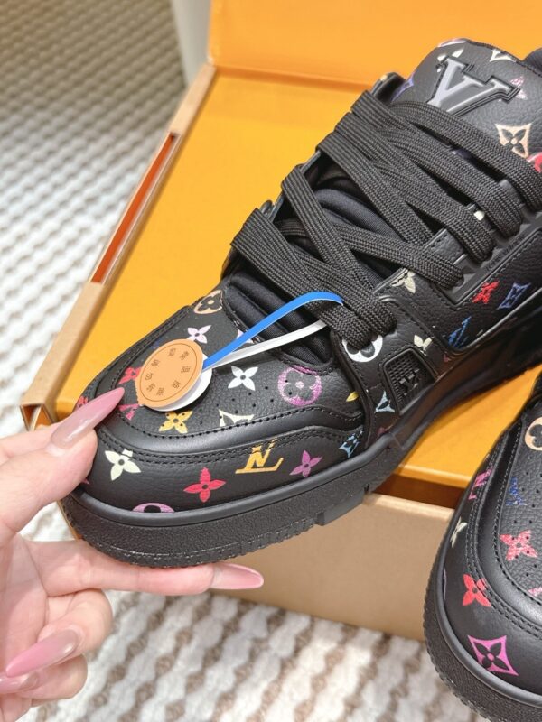 Louis Vuitton LV Skate / LV Trainer Maxi Black Multicolor Monogram Sneakers