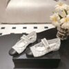 sy_no_9FFC3A43734981887766EC71EB2C925A_1 Chanel Mary Jane Ballet Flats in Ivory & Black