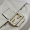 Fendi Mamma Baguette Shoulder Bag – White