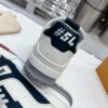 sy_no_A0E801C7E0651EE74E5DB3663D815990_7 Louis Vuitton LV Trainer White, Navy & Grey “New York” Retro Sneakers