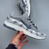 Nike P-6000 – Grey / Silver Grey Y2K Retro Running Sneakers