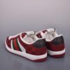 sy_no_A17EB36FE52C9C65E690F4B977E6D558_1 Gucci Screener Burgundy GG Canvas & White Leather Sneaker