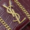 sy_no_A216C4EB2D18CB139115ACDCFAD7AEC1_4 Kate 24cm Shoulder Bag – Glossy Burgundy Crocodile-Embossed Leather & Gold