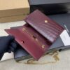 sy_no_A216C4EB2D18CB139115ACDCFAD7AEC1_5 Kate 24cm Shoulder Bag – Glossy Burgundy Crocodile-Embossed Leather & Gold