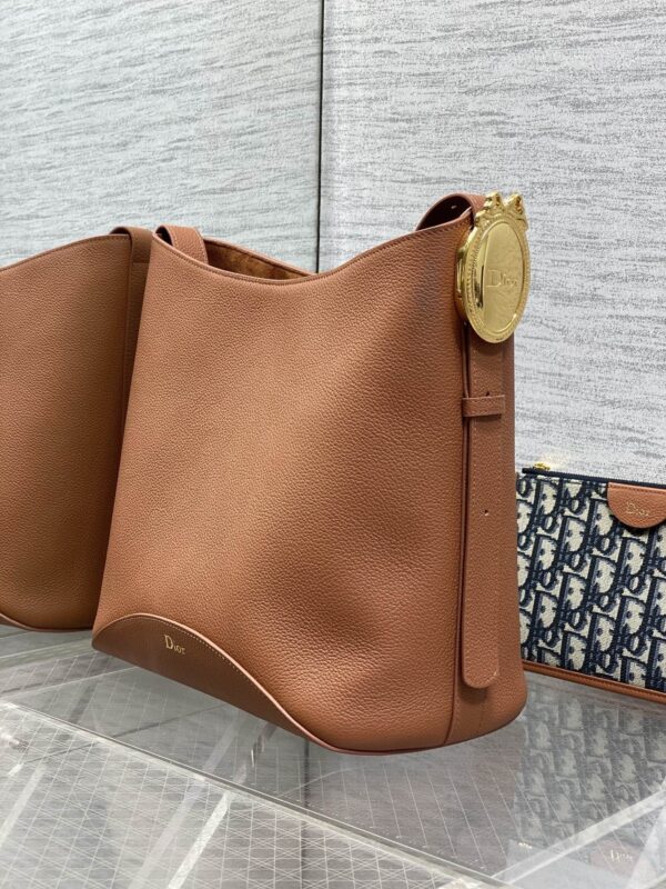Dior Medaillon Bucket Bag – New Spring/Summer Calfskin Shoulder Bag