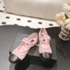 sy_no_A267E62EBC32499E2628BC1D981A8780_1 Chanel Mary Jane Ballet Flats in Sakura Pink & Black