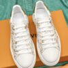 sy_no_A26AA54C5EB37A9398E8F95508F28F23_1 Louis Vuitton Time Out White & Gold Platform Sneakers
