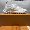 White & Silver Grey Technical Dad Sneakers